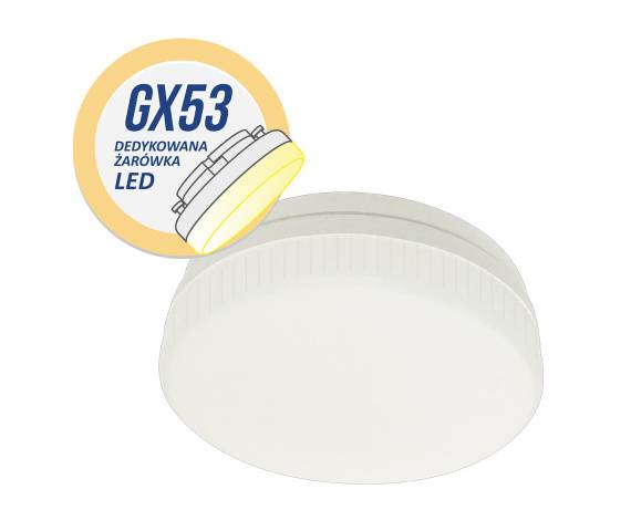 Żarówka LP-GX53-7W 3000K LIGHT PRESTIGE