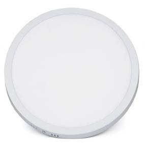 Panel LED natynkowy okrągły PL-D03 biały 24W 4000K  DL