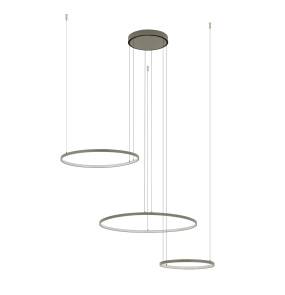 Lampa wisząca CIRCOLO LED 11398 oprawa w kolorze oliwkowym NOWODVORSKI LIGHTING