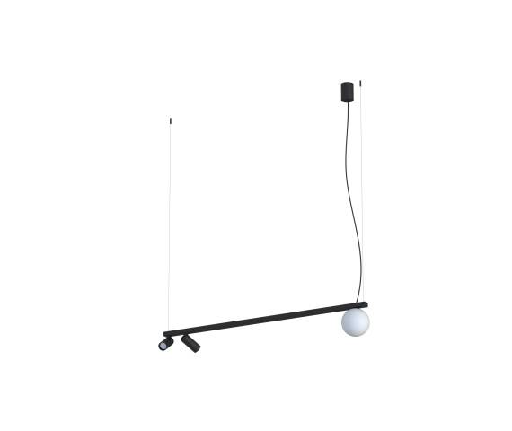 Lampa wisząca FOURTY III 11447 oprawa w kolorze czarnym NOWODVORSKI LIGHTING