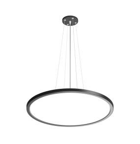 Lampa wisząca Manito PND-72843-480R-36W-BL oprawa w kolorze czarnym ITALUX