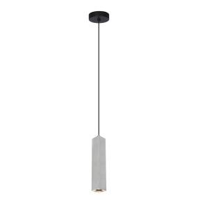 Lampa wisząca Ander PND-28394-1-ALU oprawa  w kolorze czerni i aluminium ITALUX