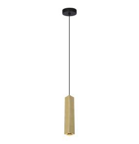 Lampa wisząca Ander PND-28394-1-GD oprawa w kolorze czerni i złota ITALUX