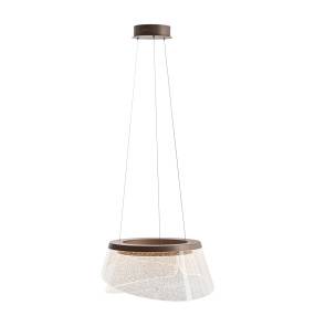 Lampa wisząca Foren PND-59178-47W-3K oprawa w kolorze brązowym ITALUX