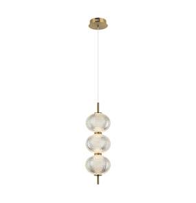 Lampa wisząca Lazie PND-29038-3-GD oprawa w kolorze złotym ITALUX