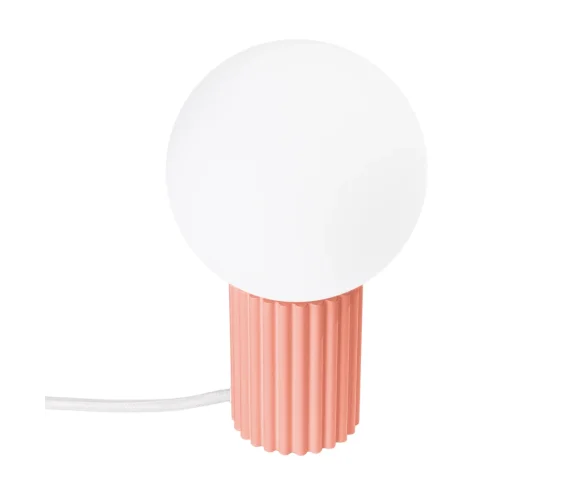 Lampa stołowa HALO SL.1756 oprawa w kolorze brzoskwinionym Sollux Lighting