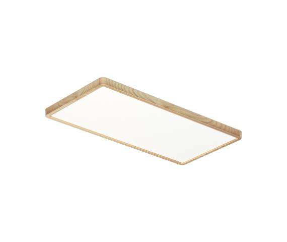 Plafon Olbis PLF-63827-600L-36W-WO oprawa w kolorze drewna ITALUX