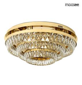 MOOSEE lampa sufitowa / plafon SAVOY 3    złota