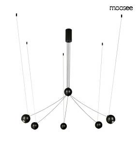 MOOSEE lampa wisząca OCTO 5 czarna