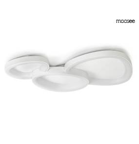 MOOSEE lampa sufitowa / plafon CELLS 3    biała