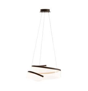 Lampa wisząca Rustin PND-58728-45W-3K oprawa w kolorze kawowym ITALUX