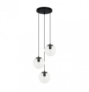 Lampa wisząca Sarpo PND-58867-3S-BK oprawa w kolorze czarnym ITALUX