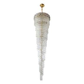 Żyrandol LUXURIA ML8885 oprawa w kolorze złotym MILAGRO 