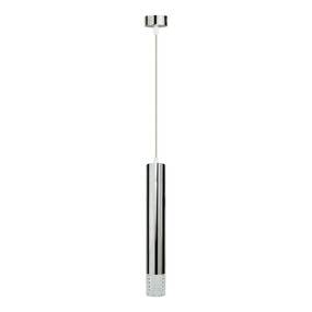 Lampa wisząca TUBI ML8875 oprawa chromowana MILAGRO