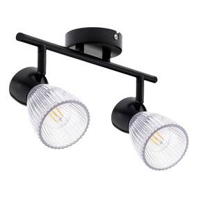 Lampa sufitowa BEST ML9971 oprawa w kolorze czarnym MILAGRO