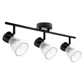 Lampa sufitowa BEST ML9972 oprawa w kolorze czarnym MILAGRO