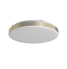 Plafon BEVER ML0250 oprawa w kolorze złotym MILAGRO