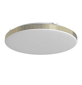Plafon BEVER ML0251 oprawa w kolorze złotym MILAGRO