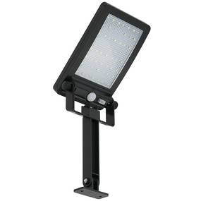 Kinkiet solarny EKO0615 oprawa w kolorze czarnym MILAGRO