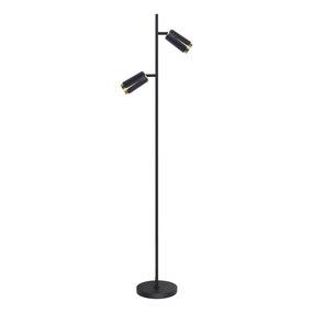 Lampa podłogowa FLOWER ML0269 oprawa w kolorze czarnym MILAGRO