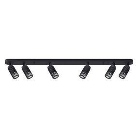 Lampa sufitowa VERTICAL ML0297 oprawaw kolorze czarnym MILAGRO