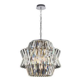 Żyrandol CROWN ML0402 oprawa chromowana MILAGRO