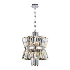 Żyrandol AURELIA ML0404 oprawa chromowana MILAGRO