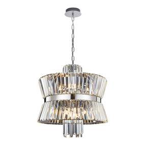 Żyrandol AURELIA ML0406 oprawa chromowana MILAGRO