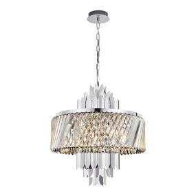 Żyrandol MARGOT ML0410 oprawa chromowana MILAGRO
