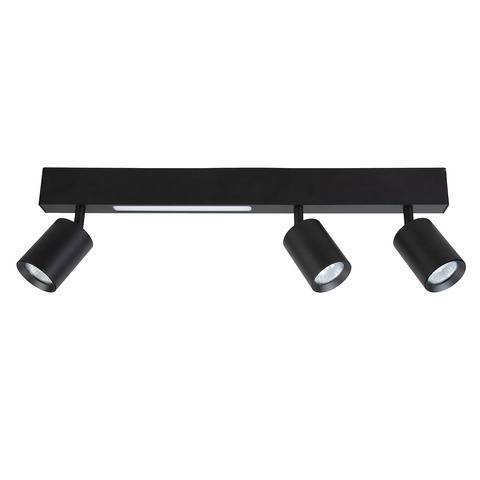 Listwa sufitowa Magnet ML1134 oprawa w kolorze czarnym MILAGRO