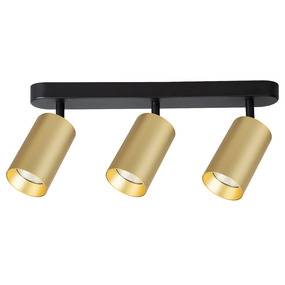 Listwa sufitowa Pipe Spot Złoty ML1164 oprawa w kolorze złotym MILAGRO