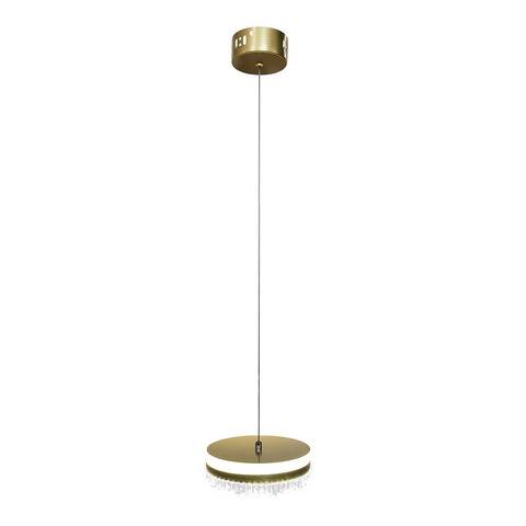Lampa wisząca PRECIOSA ML0998 oprawa w kolorze złotym MILAGRO