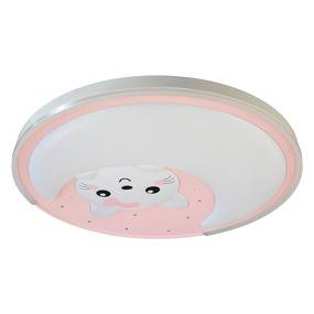 Plafon MOONCAT PINK ML1059 oprawa w kolorze różowym MILAGRO