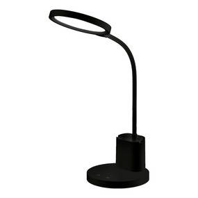 Lampka biurkowa SCUOLA BLACK ML1015 oprawa w kolorze czarnym MILAGRO