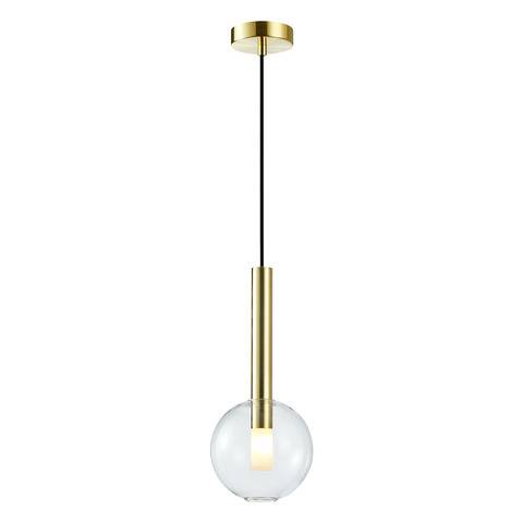 Lampa wisząca NIKO ML0330 oprawa w kolorze złotym MILAGRO