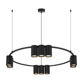 Lampa wisząca GENESIS ML0373 oprawa w kolorze czarnym MILAGRO