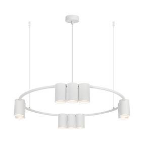 Lampa wisząca Genesis ML0374 oprawa w kolorze białym MILAGRO