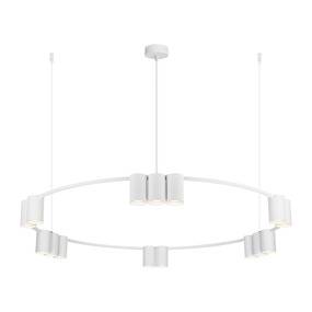 Lampa wisząca Genesis ML0377 oprawa w kolorze białym MILAGRO