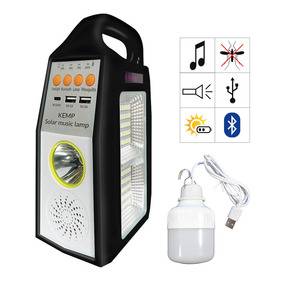 Lampa solarna Kemp 5EKO0549 oprawa w kolorze czarnym MILAGRO
