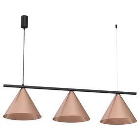 Lampa wisząca CAPITAL MLP0940 oprawa miedziana MILAGRO