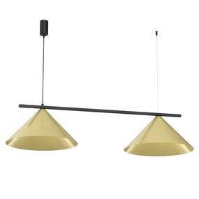 Lampa wisząca CAPITAL MLP0941 oprawa w kolorze złotym MILAGRO