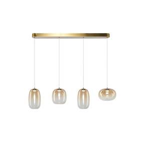 Lampa wisząca VASO ML1408 oprawa w kolorze złotym MILAGRO