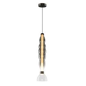 Lampa wisząca LUCCO ML1415 oprawa w kolorze dymionym MILAGRO