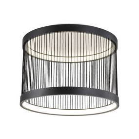 Lampa sufitowa Guarda ML0528 oprawa w kolorze czarnym MILAGRO