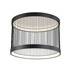Lampa sufitowa Guarda ML0528 oprawa w kolorze czarnym MILAGRO