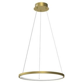 Lampa wisząca HOOP ML1545 oprawa w kolorze złotym MILAGRO