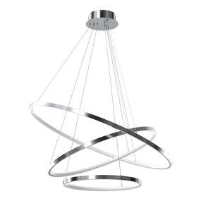 Lampa wisząca HOOP ML1551 oprawa chromowana MILAGRO