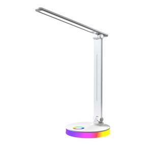 Lampka biurkowa Bruno ML1629 oprawa w kolorze białym MILAGRO