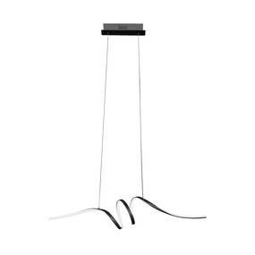 Lampa wisząca LOOP ML1577 oprawa w kolorze czarnym MILAGRO
