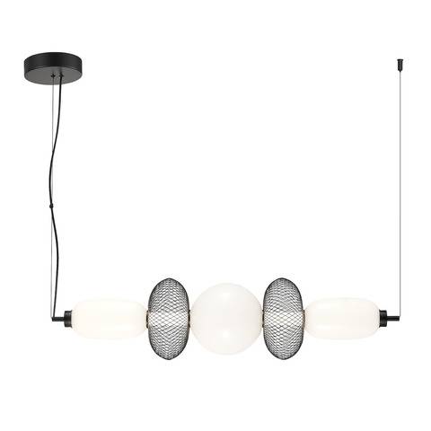 Lampa wisząca ARAME ML1434 oprawa w kolorze czarnym MILAGRO